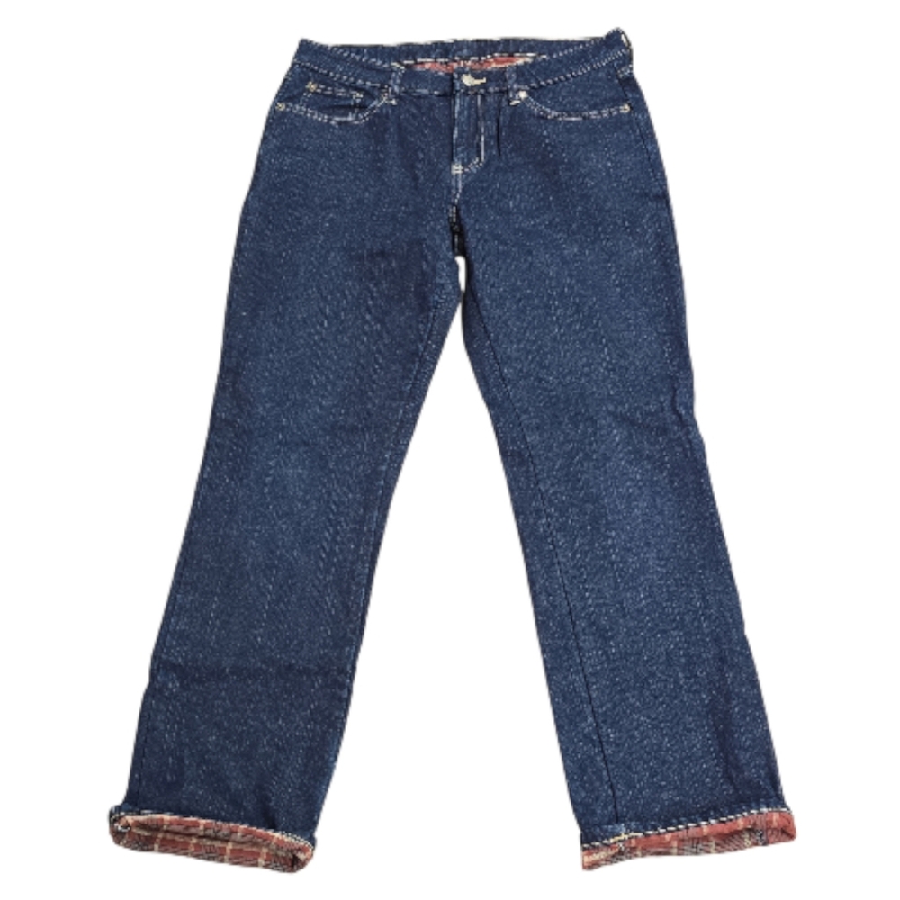 Dickies Women's Straight Leg Jeans - Dark Blue